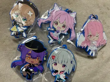 아오기리 고등학교 캡슐 러버 마스코트 5개