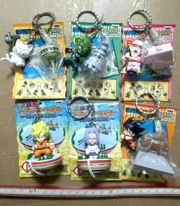 드래곤볼 Z 트윈 키링 건조물편 4종 + 신의 신전편 2종 세트