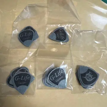 G-Life 기타 피크 세트 (그레이 골드)
