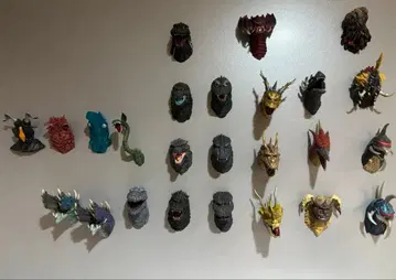 제일복권 고질라 몬스터 헤드 마그넷 묶음 판매 세트