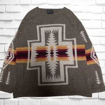 펜들턴 x 베이플로우 별주 울 니트 M 사이즈