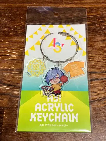 A3! AGF 아크릴 키링 3연 아크릴 키링 여름조 이카루가 미카