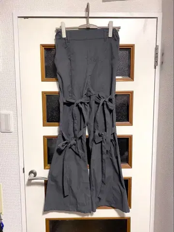 구제샵 구매 신진기예 리본 플레어 팬츠 archive