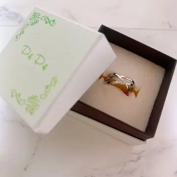 pepe 반지 반지 실버 크로스 디자인