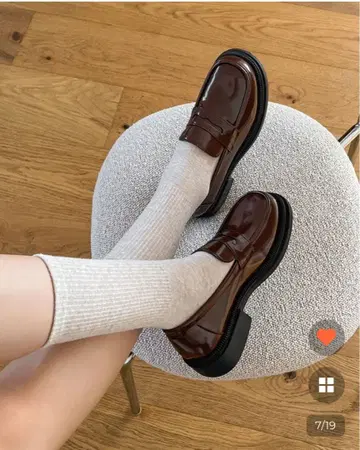 다크 브라운 로퍼 통굽