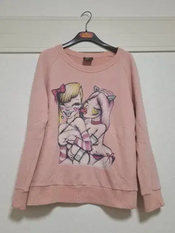 FALINE TOKYO x FAFI 아트 프린트 맨투맨