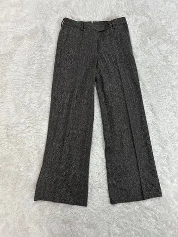 slowear incotex 센터 프레스 팬츠 울 실크 혼방 38 사이즈