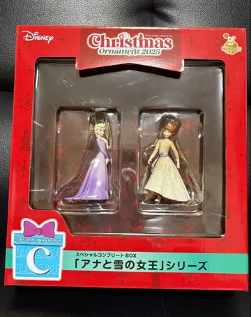 디즈니 제일복권 c상 눈의 여왕 크리스마스 오너먼트 2025