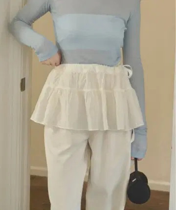 GIUNON 조절형 미니 시어 스커트