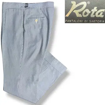 J3530 새상품급 로타 사이드 조절 1 플리츠 팬츠 색스 블루 45