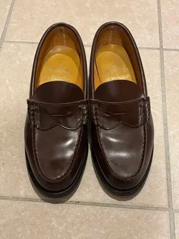 리갈 로퍼 24cm 다크 브라운 JR01 굿이어 천연 가죽