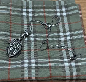 크로스 모티브 목걸이 실버 925