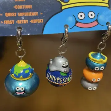 유니버설 스튜디오 재팬 한정판 슬라임 키링 세트