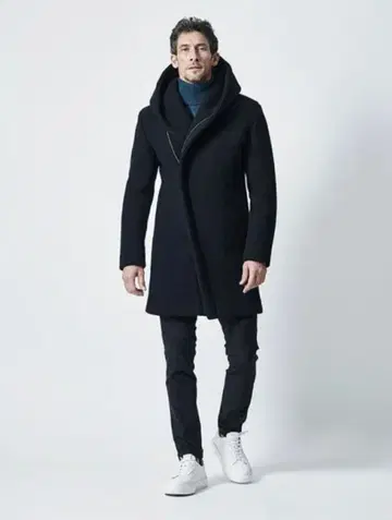 junhashimoto 하시모토 준 랩 코트 사이즈 3 블랙