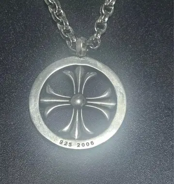 실버 925 크로스 목걸이