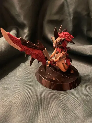 레우스 고양이 아이루 몬스터 헌터 캡콤 피규어 빌더