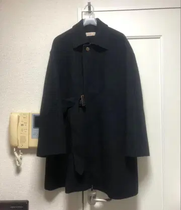 CULLNI 크루니 타이로켄 하프 코트 타이로켄 코트