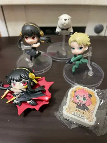 스파이 패밀리 SPY x FAMILY 완구 가챠가챠 5종 세트