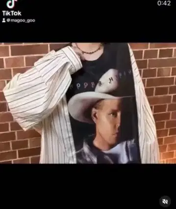 오버 사이즈 T셔츠 셔츠 도킹 상의