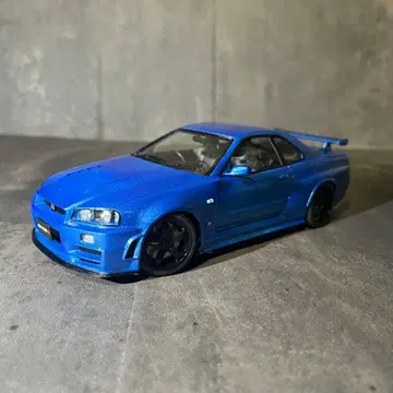 [새상품급] 니스모 R34 GT-R Z튠 프라모델 특제 클리어 부품 있음