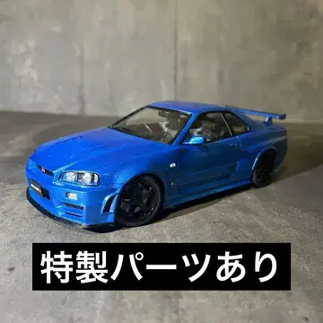 [새상품급] 니스모 R34 GT-R Z튠 프라모델 특제 클리어 부품 있음
