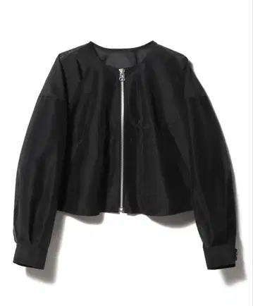 ESTNATION 에스트네이션 오간자 블루종 프리 사이즈