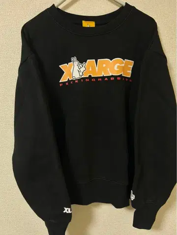 X-LARGE FR2 블랙 맨투맨 XL 사이즈