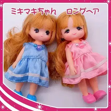 미키짱 마키짱 초귀염 롱 헤어 정말 귀여운 얼굴입니다! 리카짱