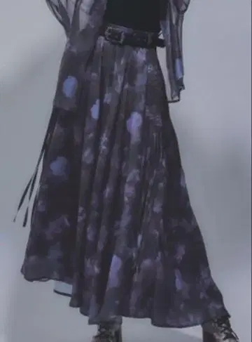 HARE Blurry 플라워 스커트