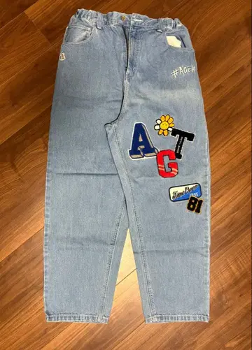 A'gem 와펜 청바지