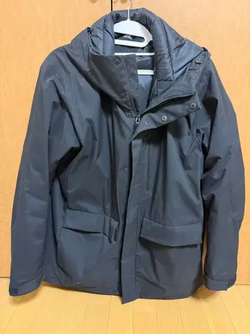 UNIQLO 하이브리드 다운 파카 XL 블랙