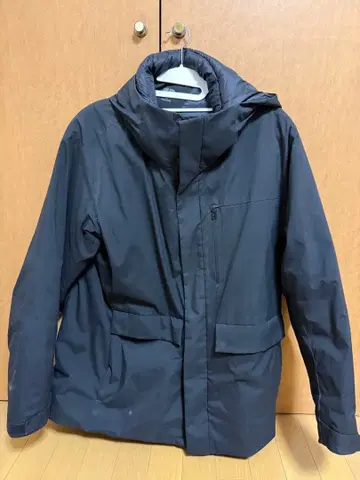 UNIQLO 하이브리드 다운 파카 XL 블랙