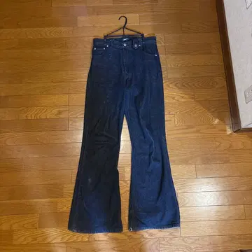 24시간 이내 발송! egonlab 에곤라보 와이드 레그 블랙 데님