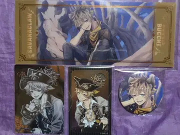 트위스테 라기 AGF 애니플렉스 기숙사복 캔뱃지 금박 빅 클리어 카드 외