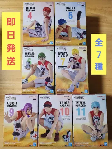 극장판 쿠로코의 농구 LAST GAME Interval 피규어 전7종