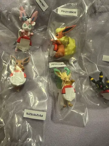 포켓몬 제일복권 F상 길거리 산책 찰랑프렌즈 5체 세트