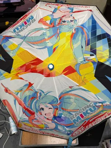 굿 스마일 레이싱 접이식 우산