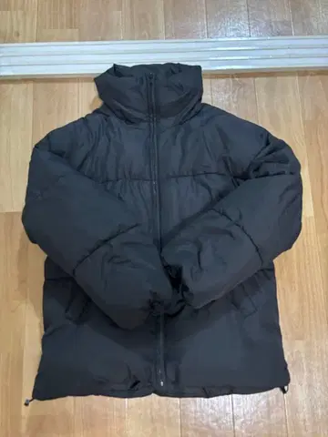 블랙 다운 자켓