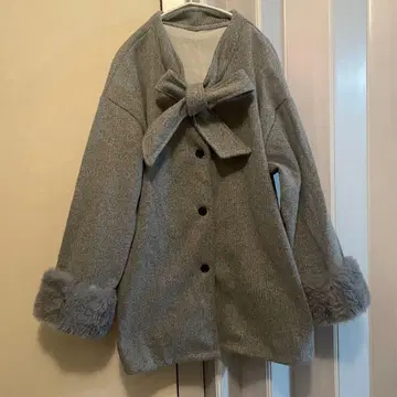 여성용 코트 그레이