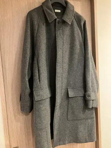 [ 즉시 발송 ] 인기! 스티븐 앨런 발마칸 울 코트 그레이