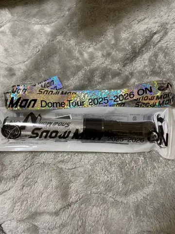 Snow Man Dome Tour ON 응원봉 + 은색 테이프 1개