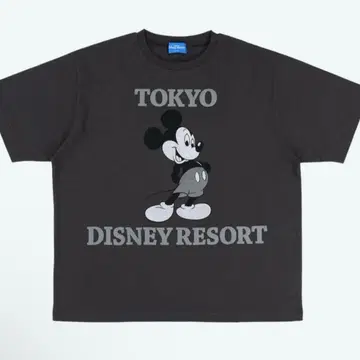 디즈니 T셔츠 빅 실루엣 미키