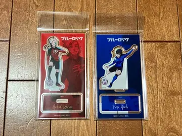 블루 록 이세탄 신작 일러스트 아크릴 스탠드 이사기 요이치 미하엘 카이저