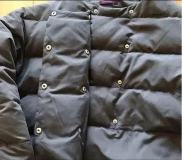 URBAN RESEARCH 크롭 다운 자켓 브라운 숏 기장