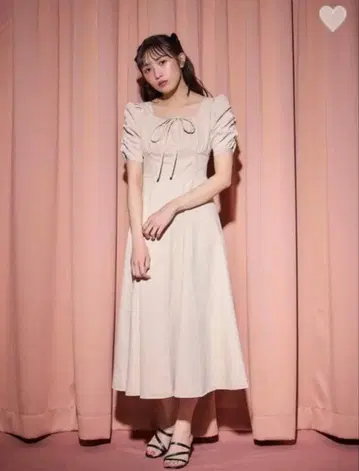 An MILLE 코르셋 데님 OP 원피스