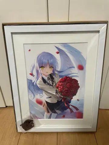 Angel Beats! 캐릭터 파인그래프 카나데/장미 A4