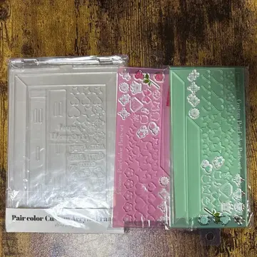 후쿠야 페어 컬러 커스텀 아크릴 프레임 민트 그린 페일 핑크