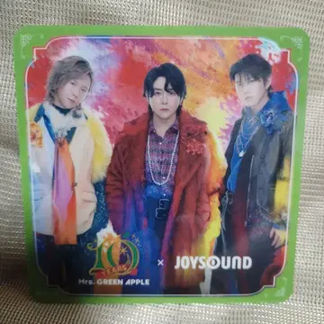 Mrs. GREEN APPLE x JOYSOUND 콜라보 코스터