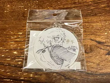 블루 록 이세탄 코스터형 아크릴 키링 나기