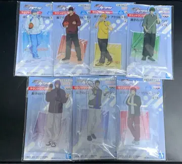 쿠로코의 농구 라운드 원 한정판 아크릴 스탠드 세트